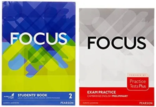 Focus BrE 2 Students' Book & Practice Tests Plus Preliminary Booklet Pack - Jones, Vaughan a Kay, Sue a Brayshaw, Daniel a Whitehead, Russell