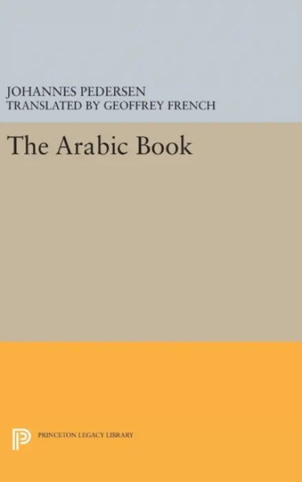 Arabic Book - Pedersen, Johannes