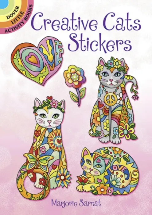 Creative Cats Stickers - Sarnat, Marjorie
