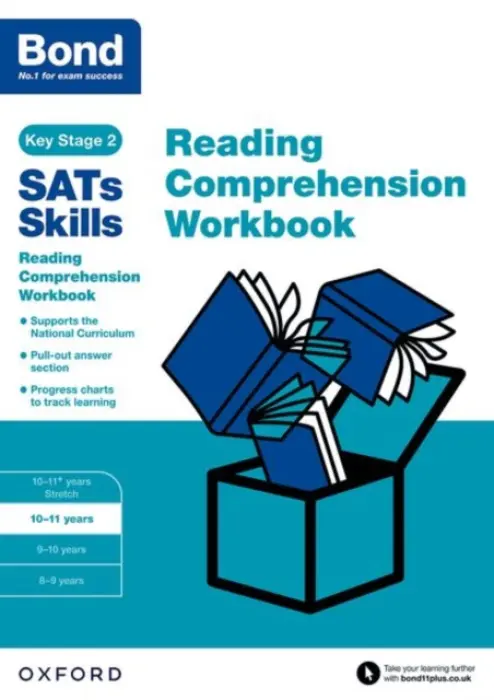 Bond SATs Skills: Reading Comprehension Workbook 10-11 Years - Jenkins, Christine a Bond 11+