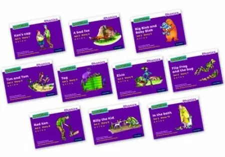 Read Write Inc. Phonics: Purple Set 2 Core Storybooks (Mixed Pack of 10) - Munton, Gill
