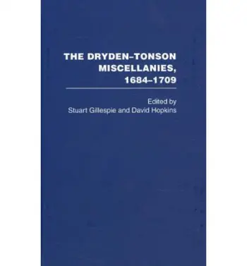 Dryden-Tonson Miscellanies 6 vols