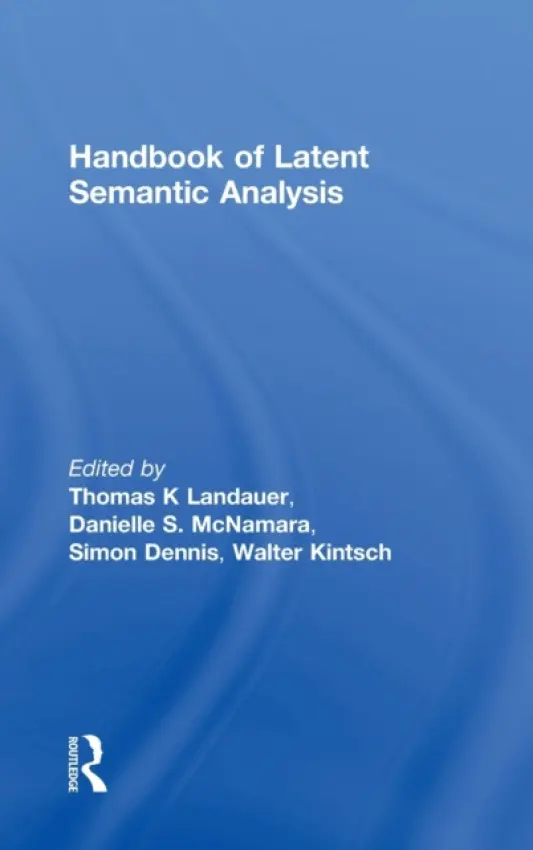 Handbook of Latent Semantic Analysis