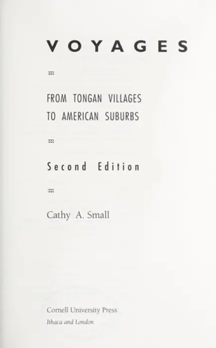 Voyages - Small, Cathy A.