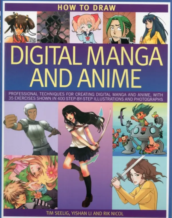 How to Draw Digital Manga and Anime - Seelig, Tim