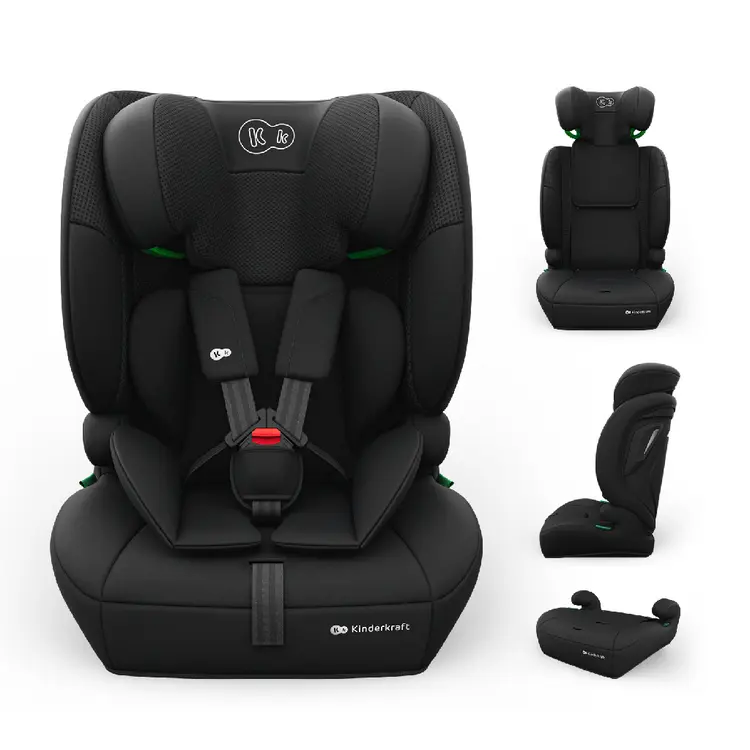 KINDERKRAFT Autosedačka Comfort Up 2 Plus i-Size (76-150 cm) Black