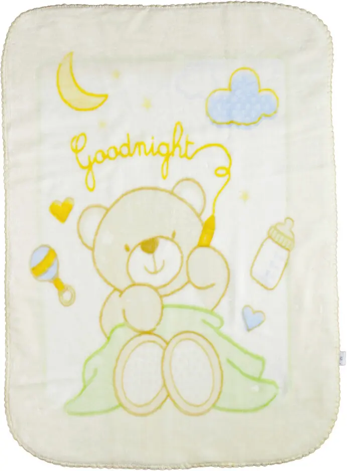 BABYMATEX Deka Shell béžová 80x100 cm