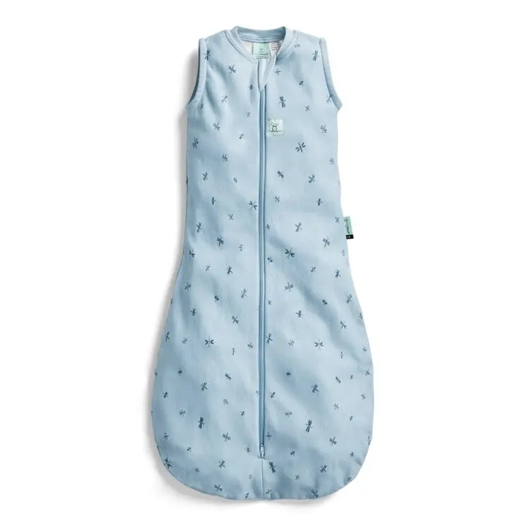 ERGOPOUCH Vak na spaní organická bavlna Jersey Dragonflies 8-24 m, 8-14 kg, 0,2 tog