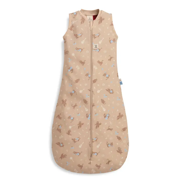 ERGOPOUCH Pytel na spaní organická bavlna Jersey Melody 8-24m, 8-14kg, 0,2tog