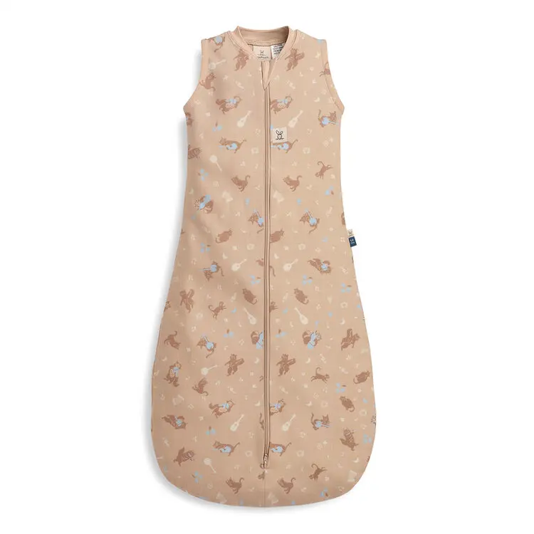 ERGOPOUCH Pytel na spaní organická bavlna Jersey Melody 3-12m, 6-10kg, 1,0tog