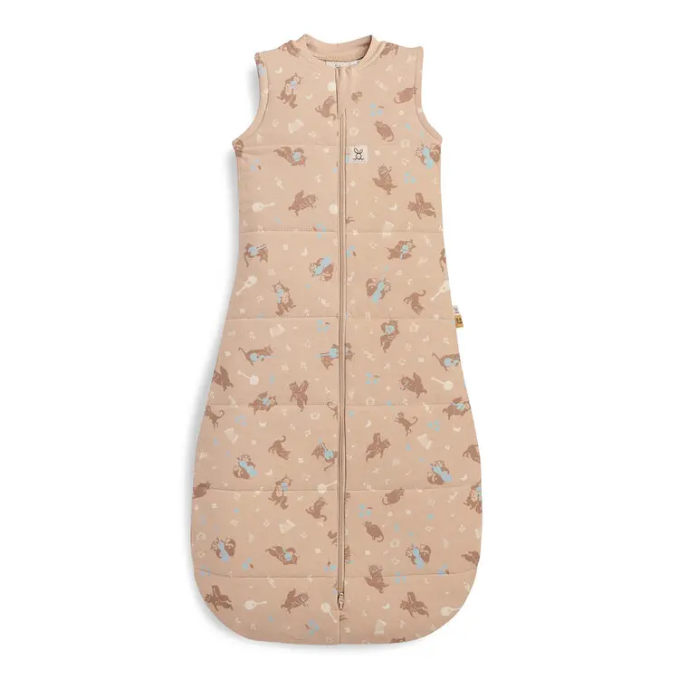 ERGOPOUCH Pytel na spaní organická bavlna Jersey Melody 8-24m, 8-14kg, 2,5tog