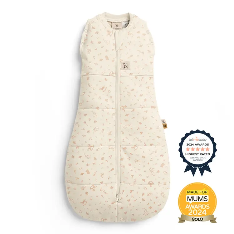 ERGOPOUCH Zavinovačka a pytel na spaní 2v1 Cocoon Lullaby 0-3m, 3-6kg, 2,5tog