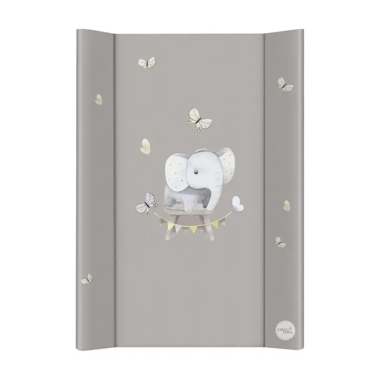 CEBA BABY Podložka přebalovací 2-hranná s pevnou deskou (50x70) Ultra Light Little Elephant