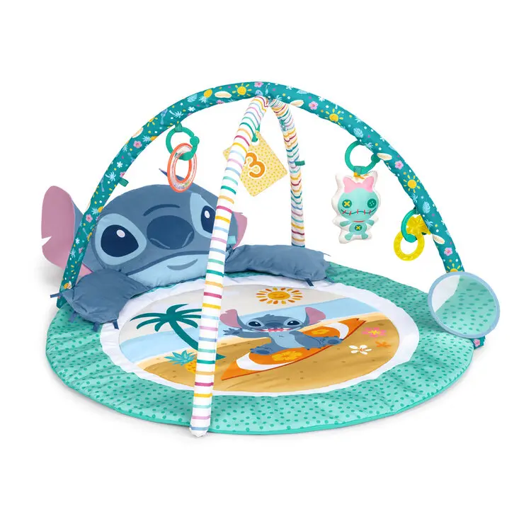 DISNEY BABY Deka na hraní pro rozvoj motoriky a smyslů Stitch Party Paradise™, 0m+