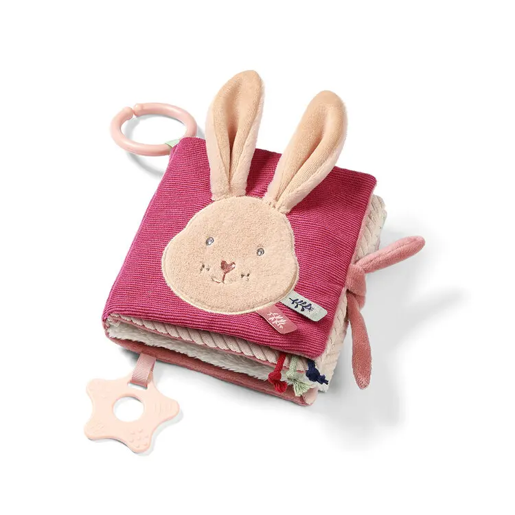 BABYONO Knížka senzorická Rabbit Karo 0m+