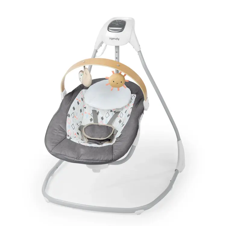 INGENUITY Houpačka houpající hudební Parker™ 0m+, do 9kg