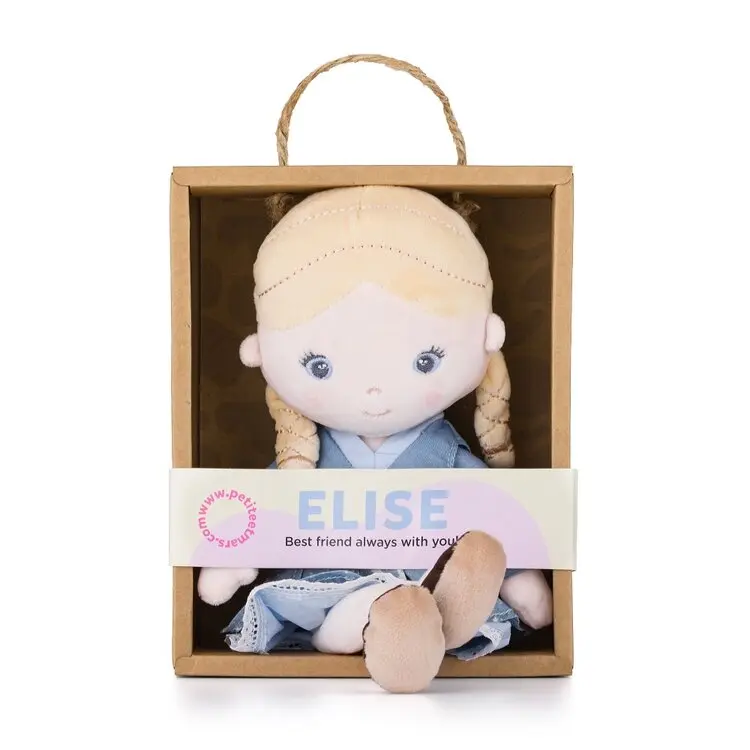 Petite&Mars Panenka plyšová 0+ 35 cm - Elize