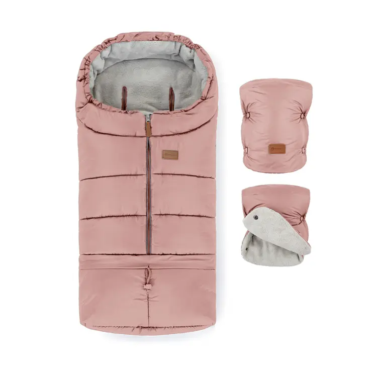 PETITEMARs Set zimní Jibot 3v1 Jasie Dusty Pink