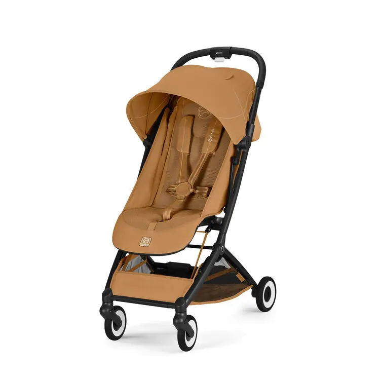 CYBEX Golfový kočárek Orfeo Cinnamon Yellow (Black Frame) Gold