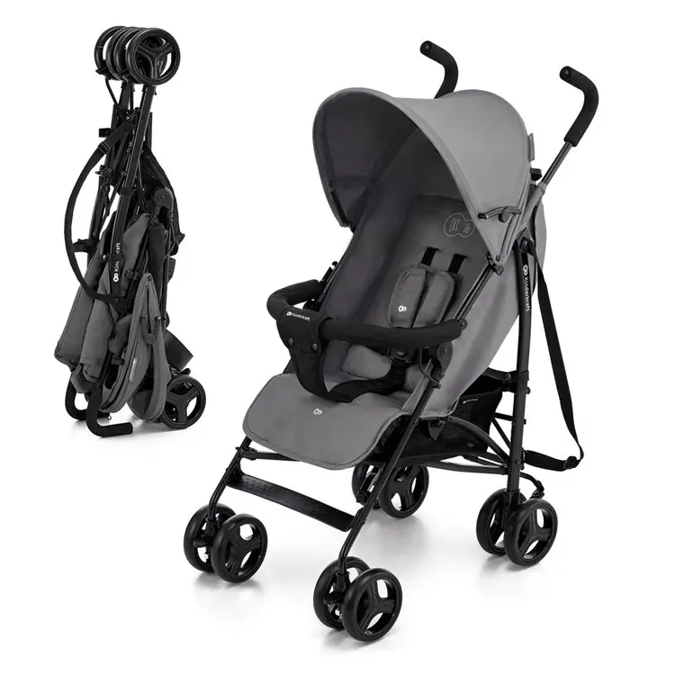 KINDERKRAFT Golfový kočárek Tik Stone grey
