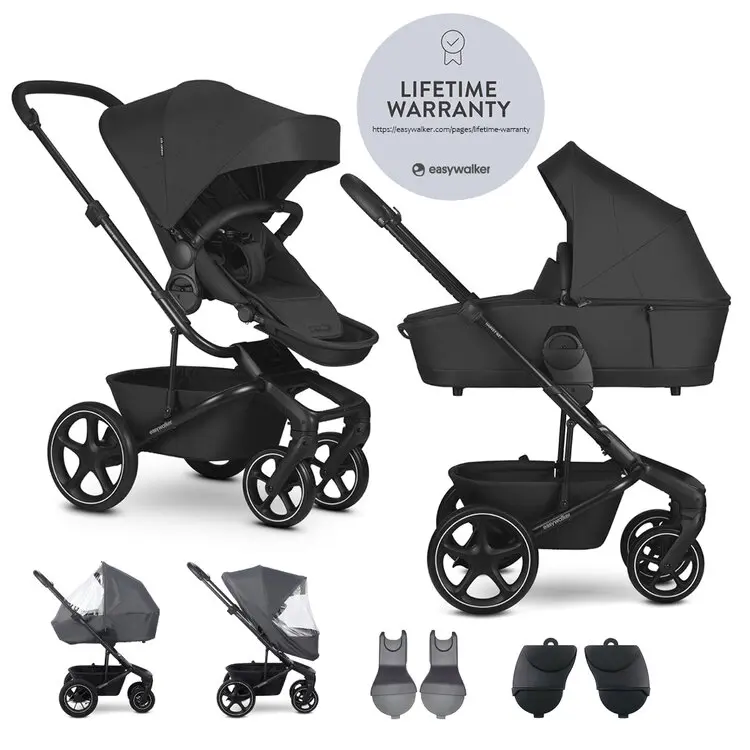 EASYWALKER Set XL kočárek kombinovaný Harvey NXT s příslušenstvím -