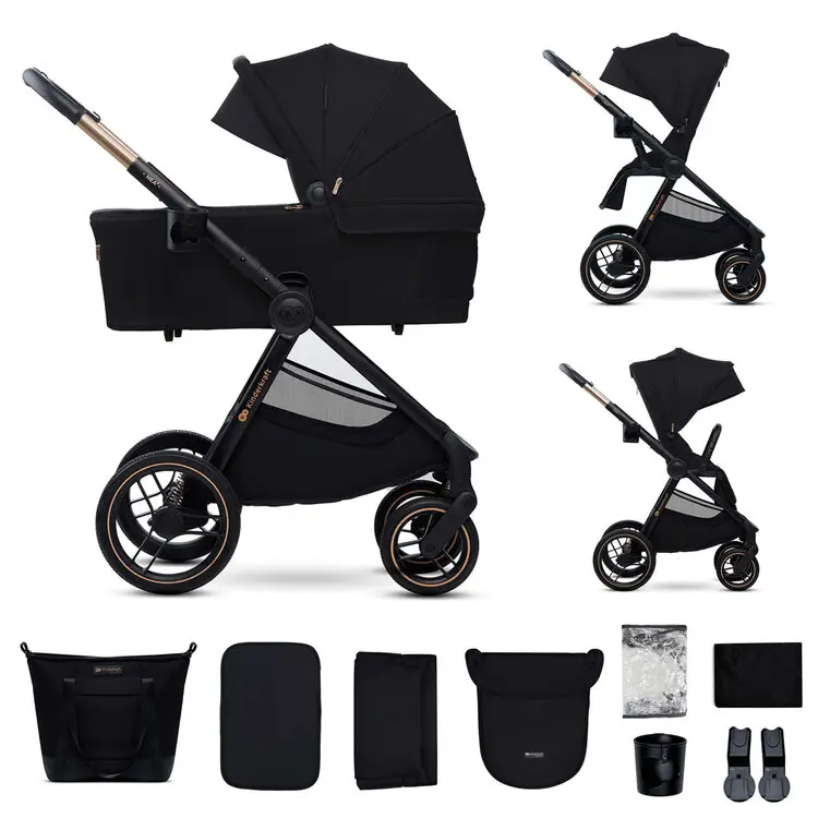 Kinderkraft Kočárek kombinovaný Nea 2 2v1 Midnigth Black