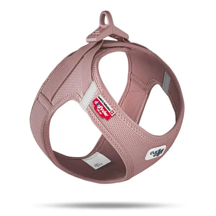CURLI Postroj pro psy se sponou Air-Mesh Rose XL, 12-18 kg