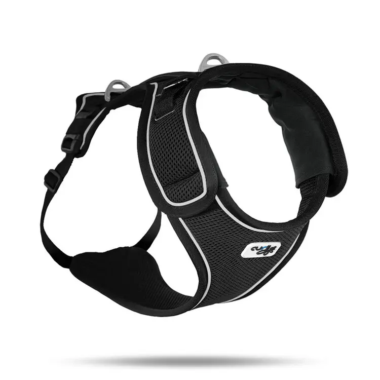 CURLI Postroj pro psy Belka Black