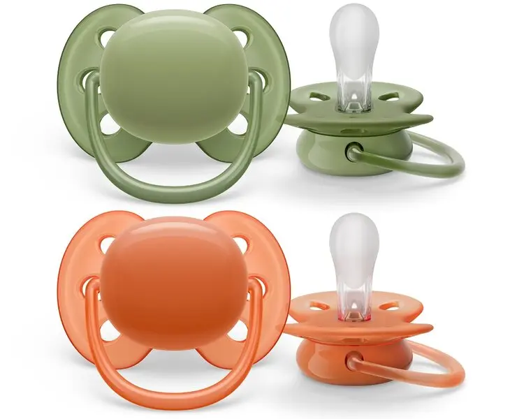 Philips AVENT Šidítko Ultrasoft Premium neutral 18m+, 2 ks
