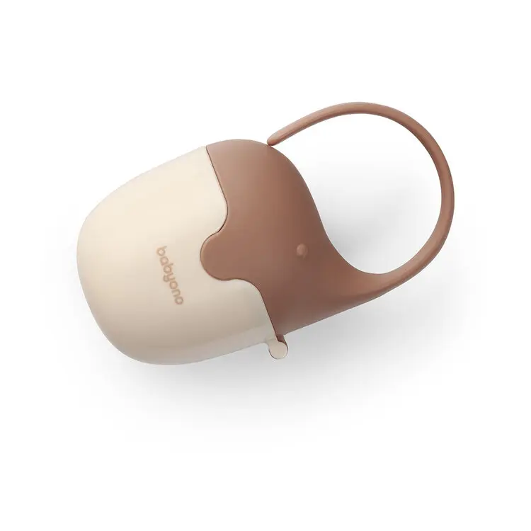 BABYONO Pouzdro na dudlík slon béžové 0m+