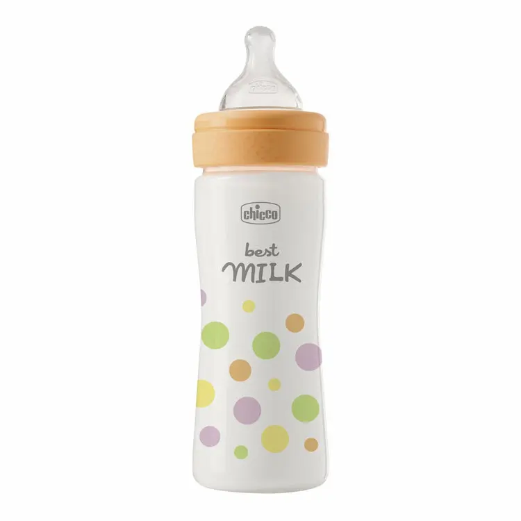 CHICCO Láhev kojenecká Perfect Easy 250 ml medium silikon dívka 2m+