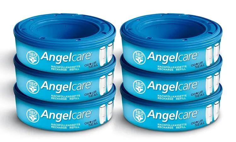 ABAKUS ANGELCARE Náplně - kazety na pleny 6 ks.