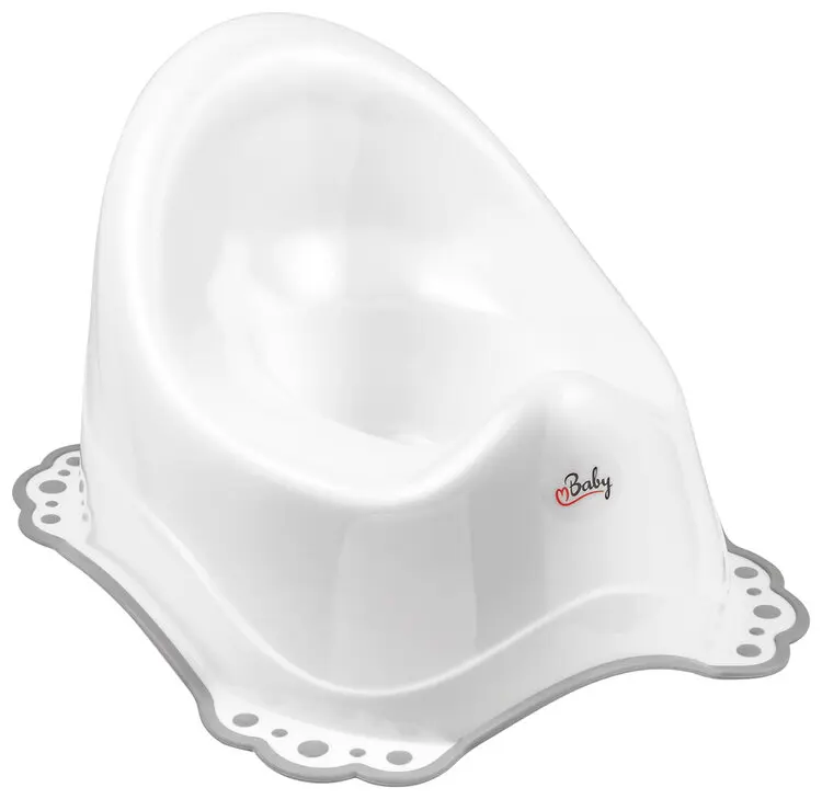 MALTEX Nočník protiskluzový s hudbou Classic White