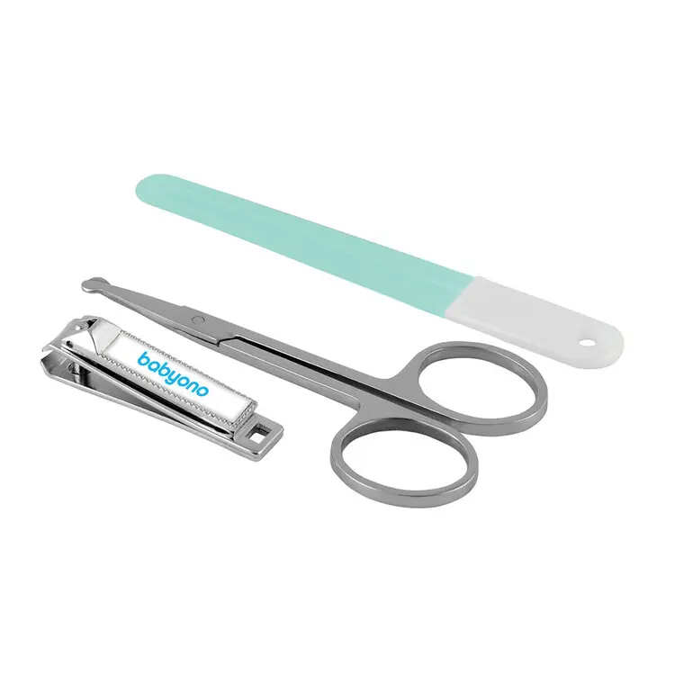 BABYONO Set na dětskou manikúru Mint