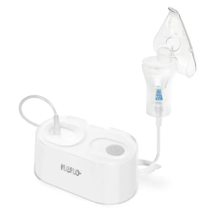 NENO Nebulizátor a inhalátor Sano kompresorový pístový pro děti a dospělé, 8 ml, 2 masky