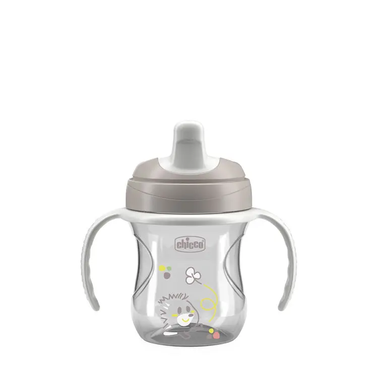 Chicco Hrnek Training s držadly grey, 6m+