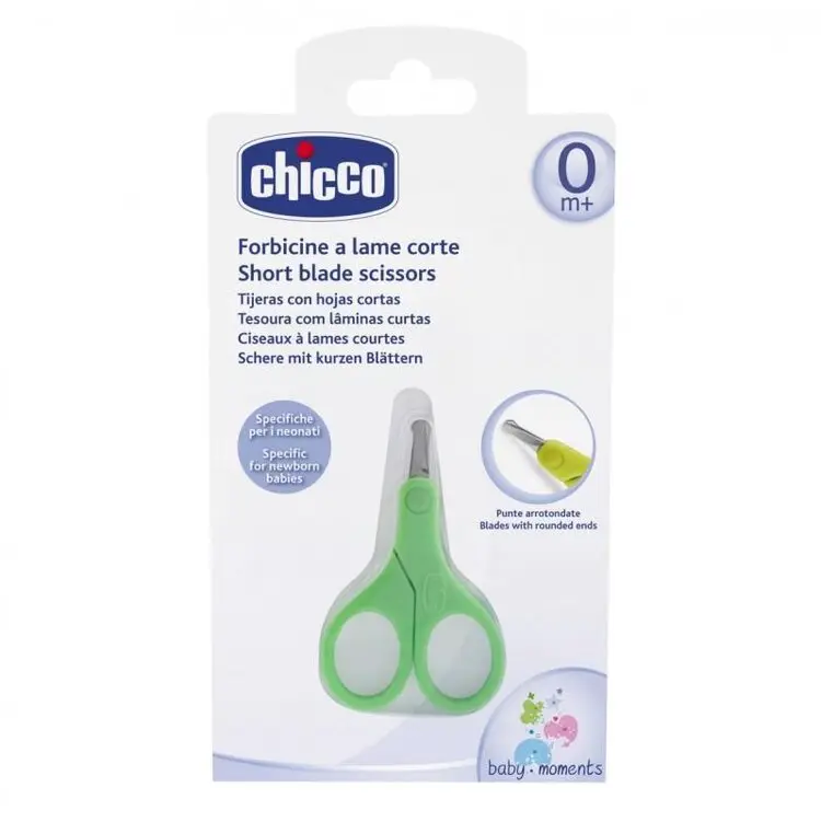 Chicco KRÁTKÉ NŮŽKY 0M+ ZELENÉ