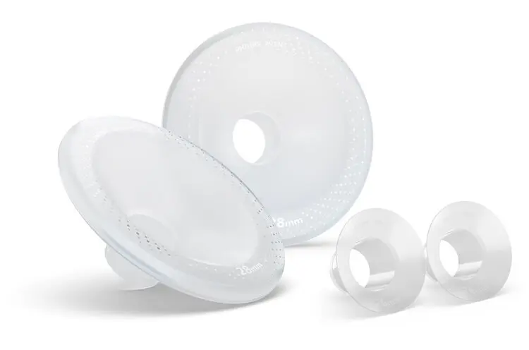 Philips Avent Hands-Free nástavce na bradavku L, vložky silikonové