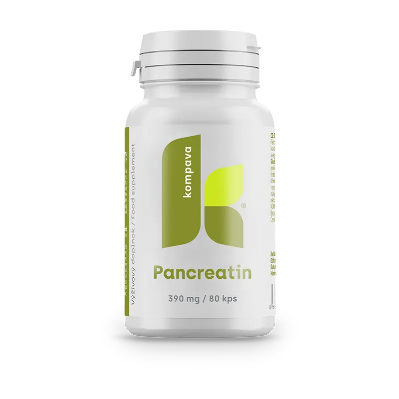 Kompava Pancreatin 390 mg/80 kps