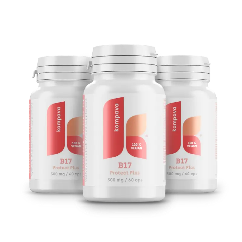 Kompava 3-balení B17 Protect Plus 500mg / 60 kps