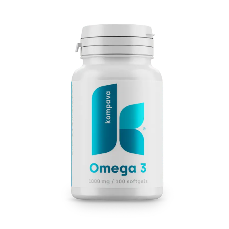 Kompava Omega 3 1000 mg/100 kps