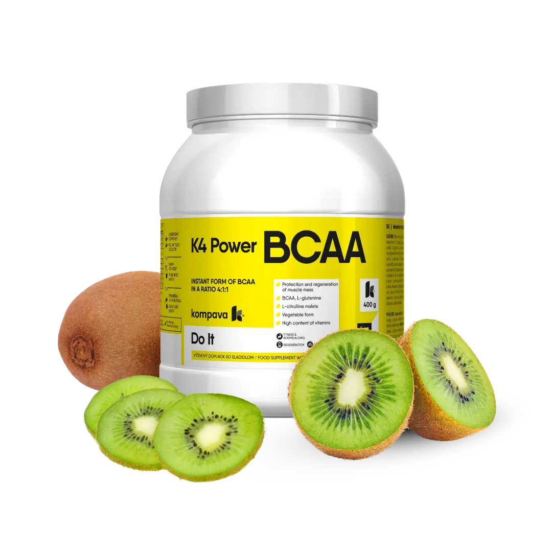 Kompava K4 Power BCAA 400 g/36 dávek, kiwi