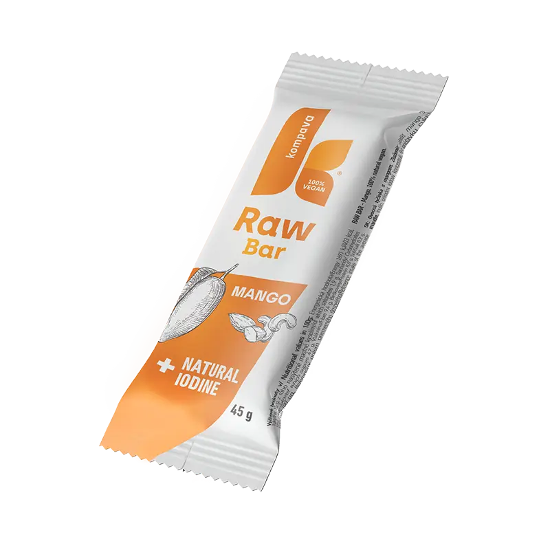 Kompava Raw Bar (mango), 45 g