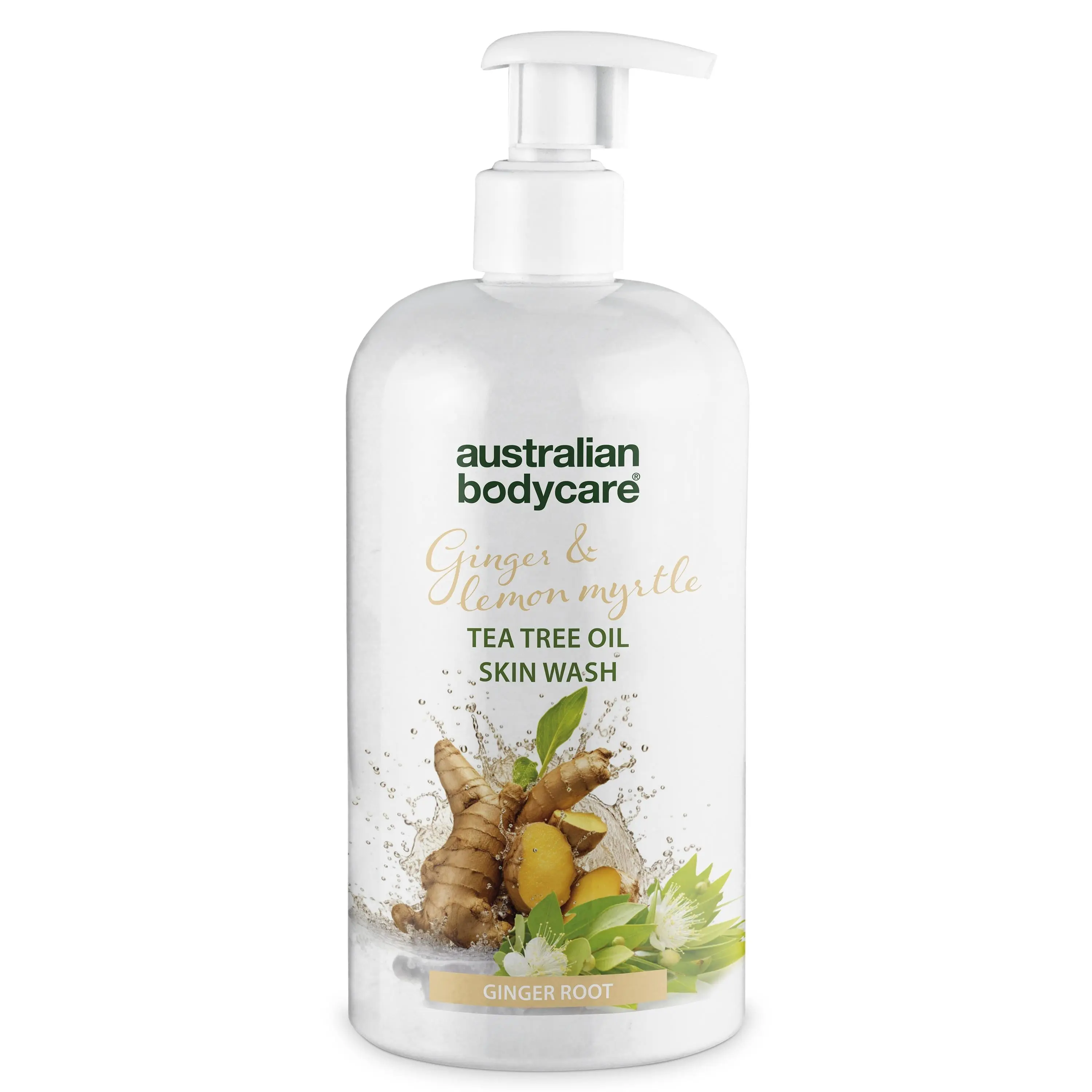 Profesionální pleťový gel Ginger & Lemon — Profesionální tělový gel s Tea Tree Oil a zázvorem