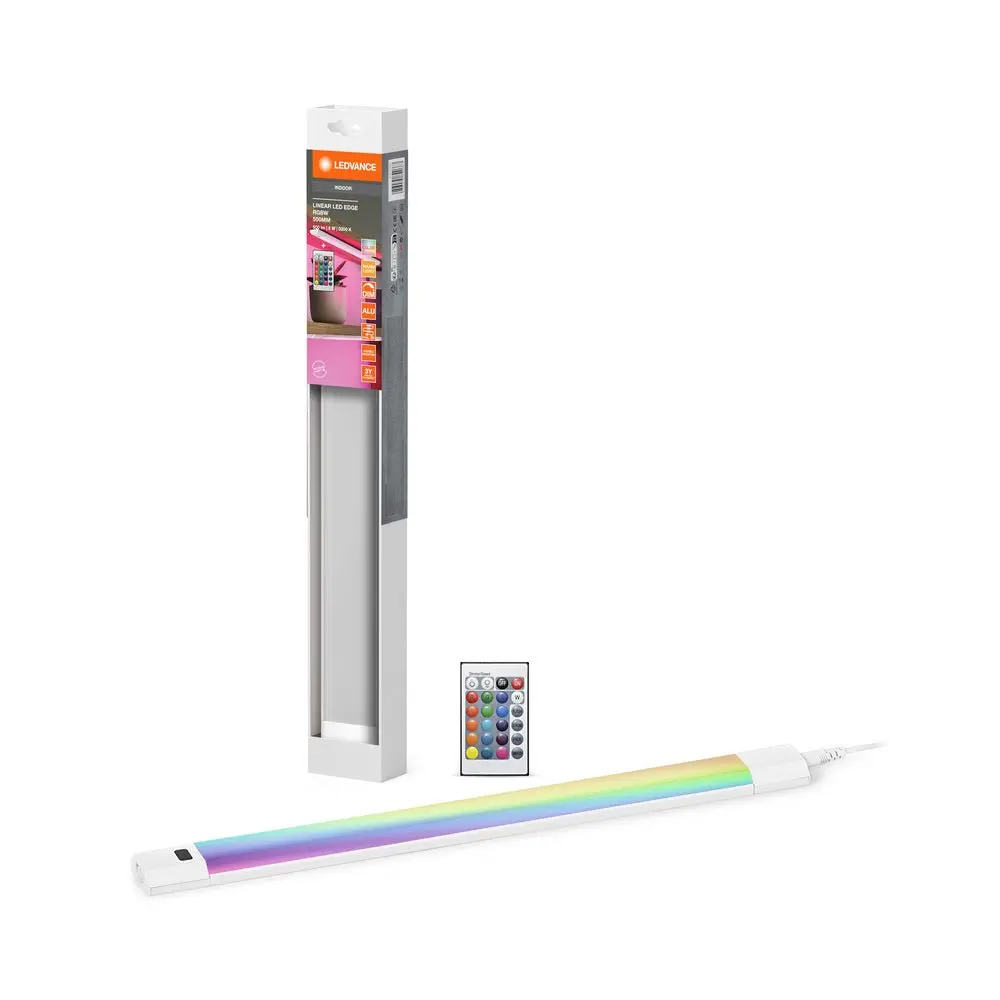 Bílé LED podlinkové svítidlo RGBW LINEAR EDGE 500mm