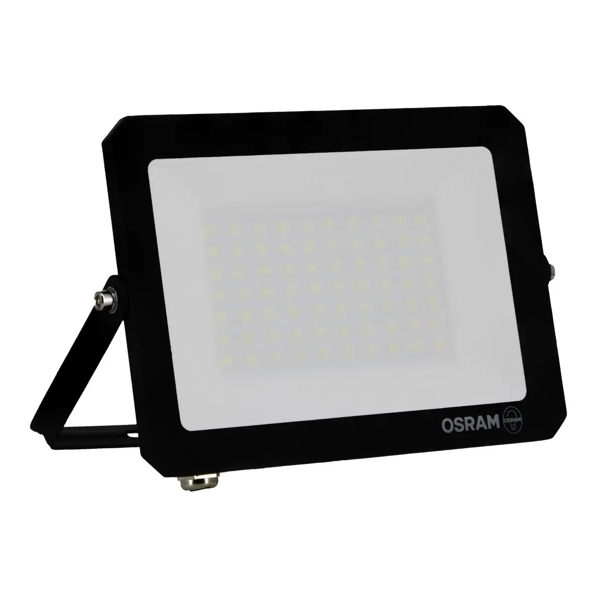 Černý venkovní LED reflektor LUX 50 W bez senzoru, denní světlo