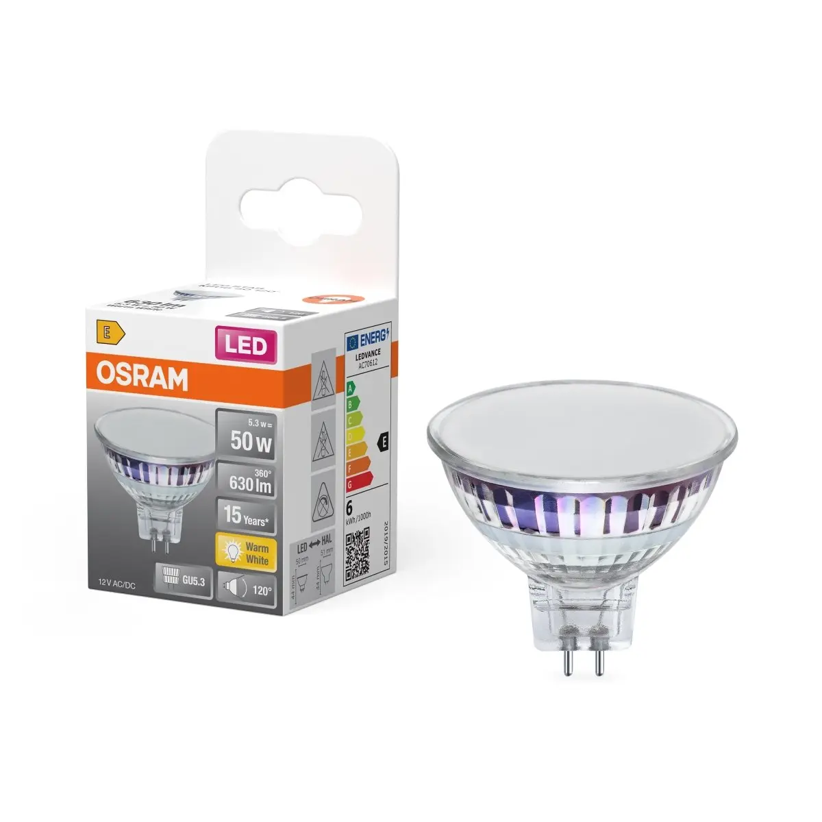 LED bodovkaU5.3 STAR 6.5 W, teplá bílá OSRAM