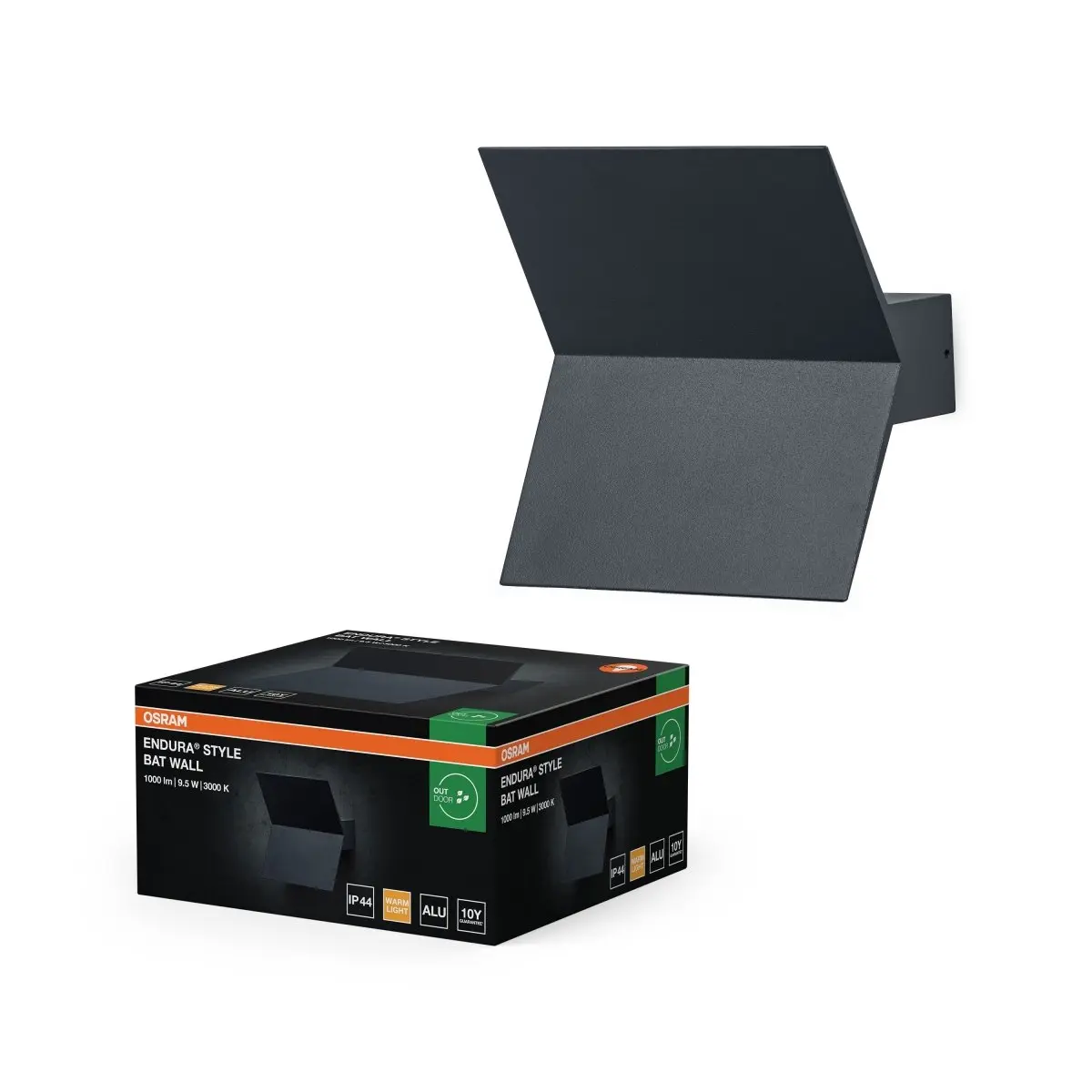 LED Venkovní dekorativní svítido 9,50 W Teplá bílá 177 mm