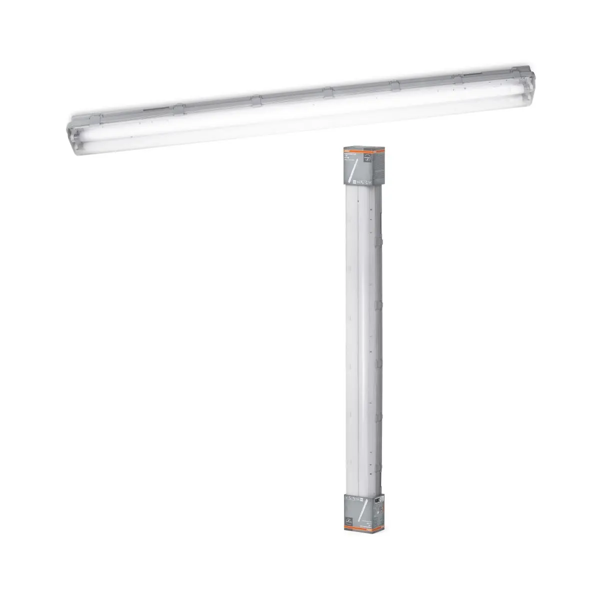 LED Vlhkotěsné Svítidlo na 2 LED, Trubice 126cm, 30W