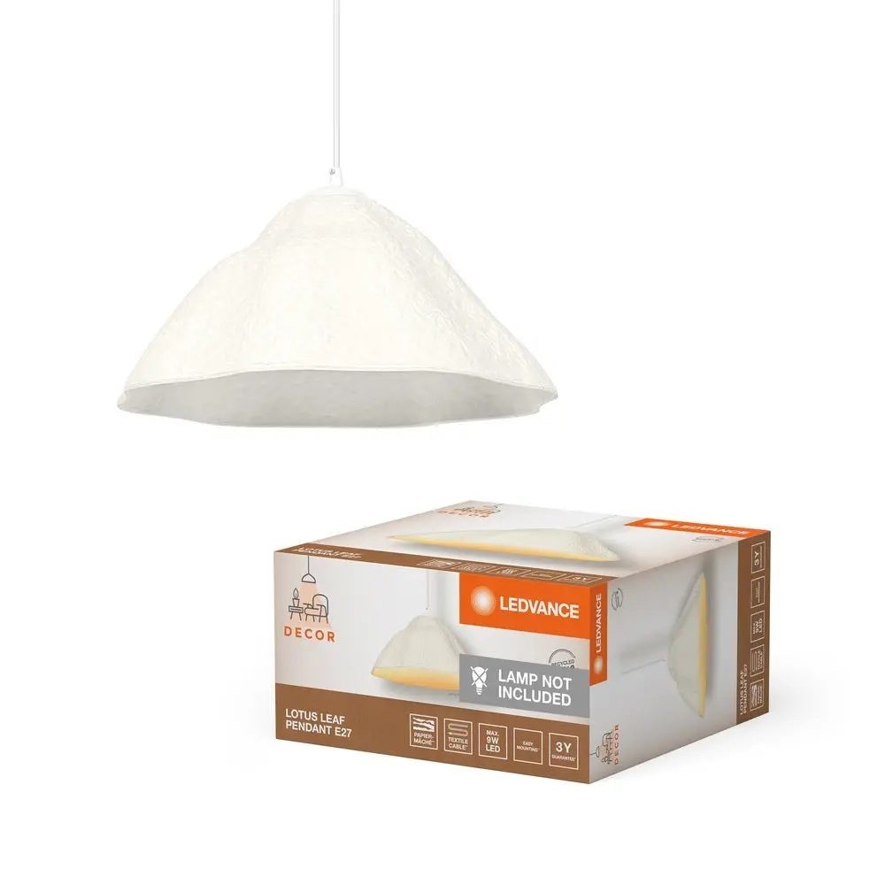 Lotusové stropní svítidlo E27 LEAF PENDANT